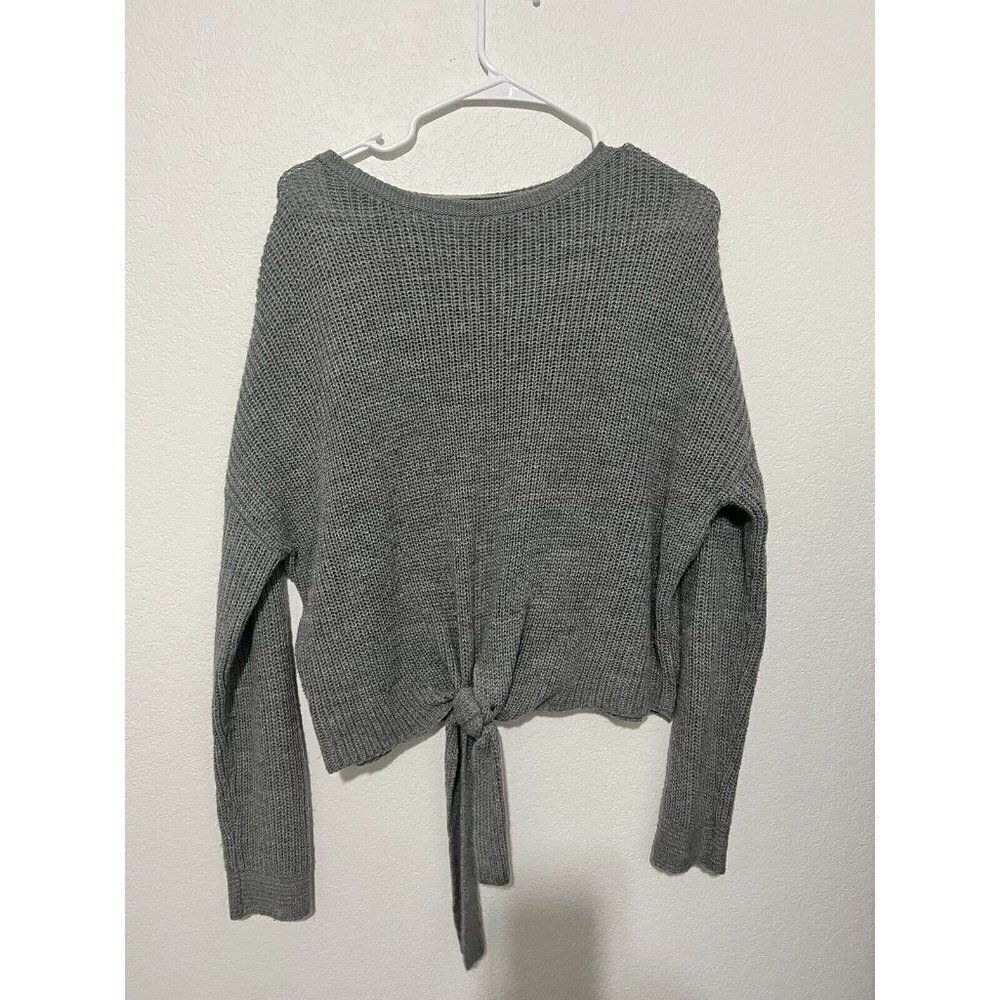 WOMENS Universal Thread Wool Gray Sweater Size Large